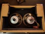 Twee maal Celestion Vintage 10 in kast., Audio, Tv en Foto, Luidsprekers, Ophalen, Zo goed als nieuw, Front, Rear of Stereo speakers