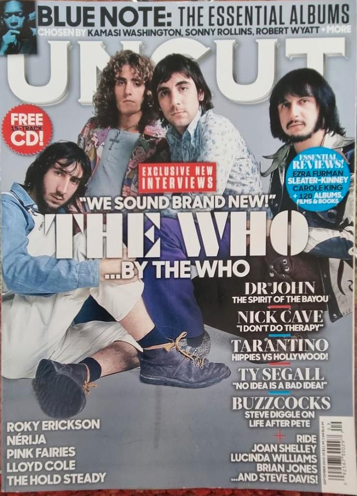 UNCUT 09-2019 268 Who Dr John Tarantino Bluenote Cave, Boeken, Tijdschriften en Kranten, Zo goed als nieuw, Muziek, Film of Tv