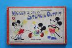 zoek oud mickey mouse sjablonen schablonen set spears 1930, Antiek en Kunst, Antiek | Speelgoed, Verzenden