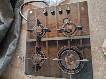 Beko gas kookplaat op glas. Zgan beschikbaar voor biedingen
