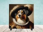 Barok stijl - Australian Shepherd tegel, Verzenden, Nieuw