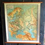 Oude school landkaart van Oost Europa, Ophalen of Verzenden
