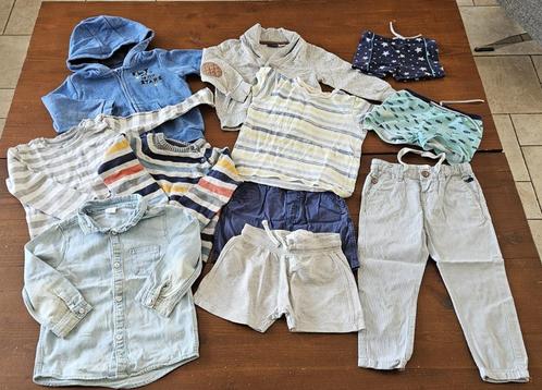 maat 86 groot pakket jongenskleding (11 items), Kinderen en Baby's, Babykleding | Maat 86, Zo goed als nieuw, Jongetje, Setje