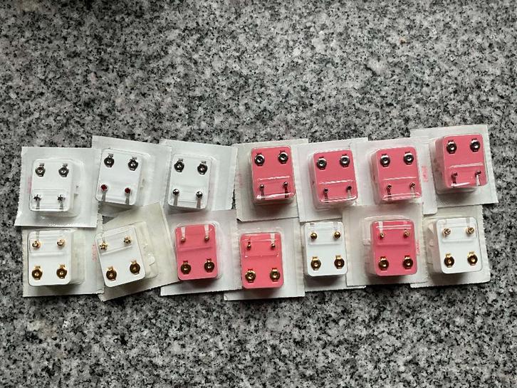 Schietknopjes/zweerknopjes chirurgisch staal, Diversen, Rommelmarktspullen, Nieuw, Ophalen of Verzenden