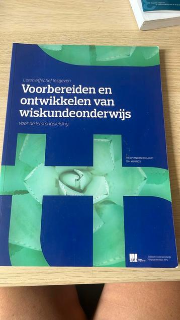 Voorbereiden en ontwikkelen van wiskundeonderwijs beschikbaar voor biedingen