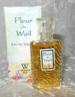 Volle parfum mini - Weil fleur + doosje, Ophalen of Verzenden, Zo goed als nieuw, Miniatuur, Gevuld