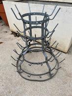 Frans wijn pinnen rek brocante, Ophalen of Verzenden, Zo goed als nieuw, Hout, Minder dan 50 cm