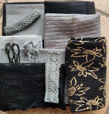 3 textiel pakketten voor maken fantasiepop  beschikbaar voor biedingen