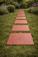 Cortenstaal staptegels op maat gemaakt, Ophalen of Verzenden, Nieuw, Terrastegels