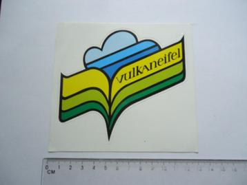 sticker oud VULKANEIFEL EIFEL retro logo natuur plastic beschikbaar voor biedingen