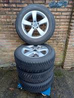 Winterbanden 17 inch op alu velgen, Ophalen, Gebruikt