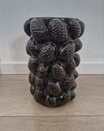 Vaas dennenappels dennenappel des pots bruin, Huis en Inrichting, Woonaccessoires | Vazen, Overige kleuren, Aardewerk of Porselein