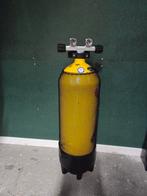 Duikfles 15L met dubbele kraan - gekeurd tot 2026, Watersport en Boten, Ophalen of Verzenden, Zo goed als nieuw, Duikfles