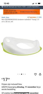 IKEA Kinder Toiletbril + Opstapkruk, Ophalen, Zo goed als nieuw, Overige typen, Standaard