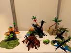 playmobil tuinen, groen op grondplaat, rots, 4 verschillende, Ophalen of Verzenden, Gebruikt, Los playmobil