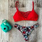 Rode bloemen bikini boho strand dames vrouwen, Kleding | Dames, Badmode en Zwemkleding, Verzenden, Nieuw, Rood, Bikini