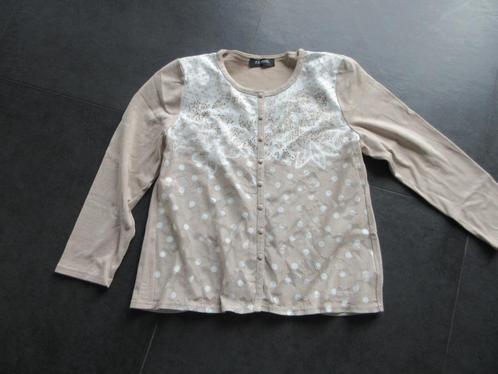 lichtbruin (beige) dames vest, maat 46 van Femme, Kleding | Dames, Truien en Vesten, Gedragen, Maat 46/48 (XL) of groter, Bruin
