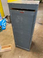Vintage Kast met Rolluik, Gebruikt, Met lade(s), 150 tot 200 cm, 25 tot 50 cm