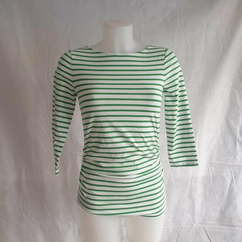 Hobbs: NIEUWE gestreepte groen-witte top maat S, Kleding | Dames, Tops, Nieuw, Maat 36 (S), Groen, Lange mouw, Verzenden