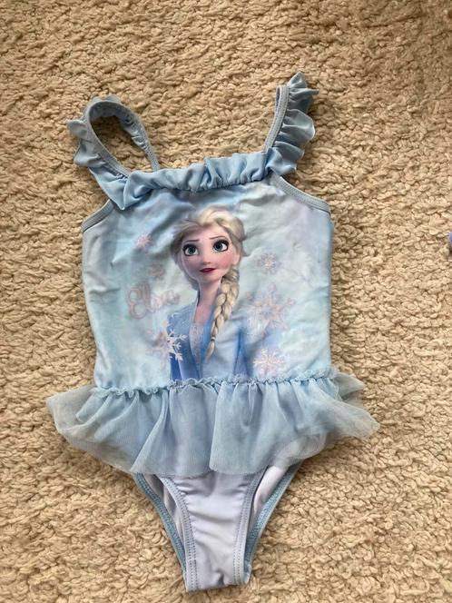 Badpak Elsa - Maat 110/116, Kinderen en Baby's, Babykleding | Baby-zwemkleding, Gebruikt, Badpak, Meisje, Ophalen of Verzenden