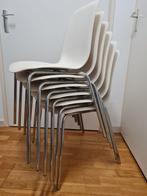 IKEA Leifarne 6x eetkamerstoelen, Huis en Inrichting, Ophalen, Gebruikt, Wit, Basic