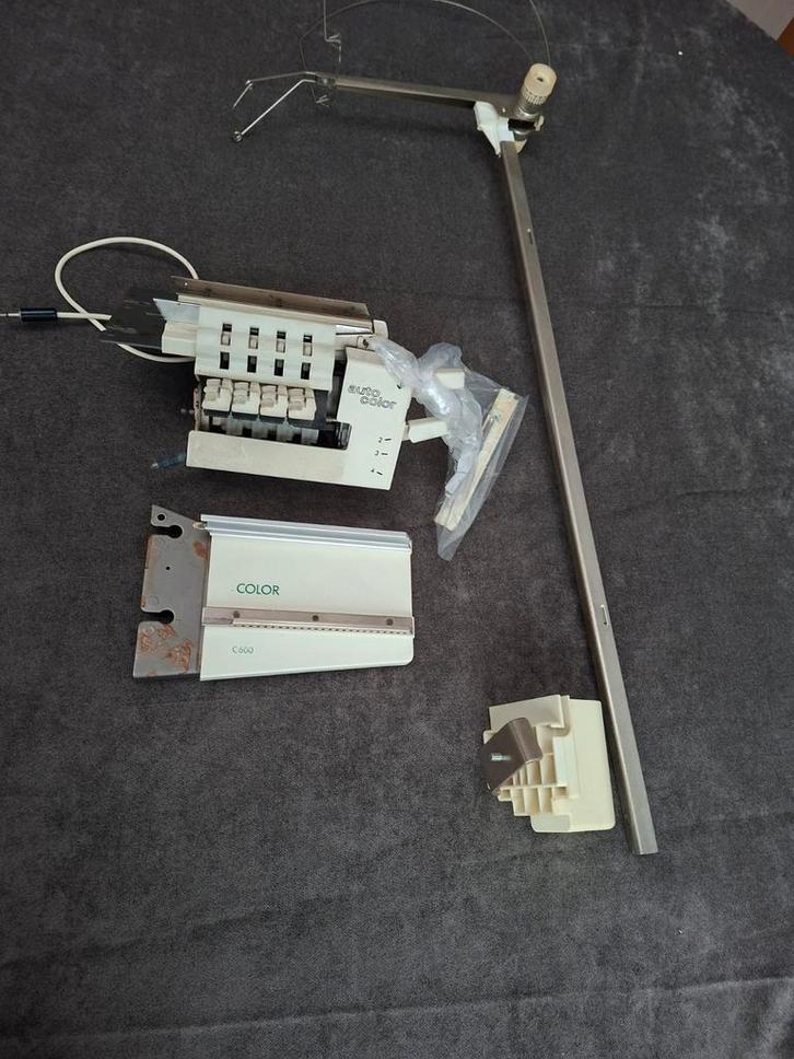 Passap E6000 breimachine 4 kl wisselaar + spanningsmast, Hobby en Vrije tijd, Breien en Haken, Zo goed als nieuw, Breien, Machine