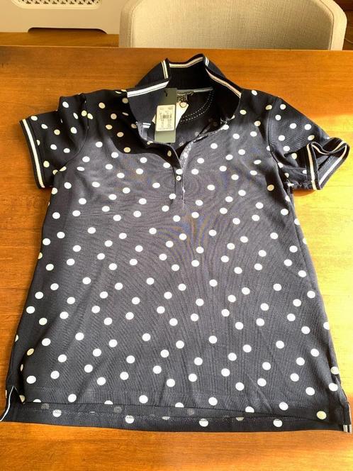 Polkadot stippen zomer polo shirt dames NIEUW, Kleding | Dames, T-shirts, Nieuw, Maat 38/40 (M), Blauw, Korte mouw, Ophalen
