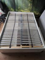 Ikea Brimnes bed, Ophalen, Wit, Tweepersoons, 140 cm