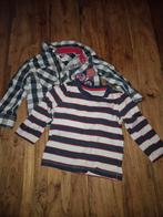 Overhemd en shirt lange mouw - maat 74, Kinderen en Baby's, Babykleding | Maat 74, Gebruikt, Ophalen of Verzenden, Setje, Onbekend