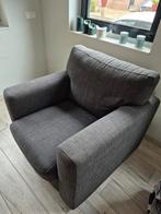 fauteuil antraciet, Ophalen, Gebruikt, Eenpersoons, 75 tot 100 cm