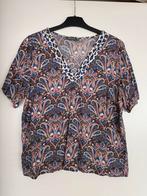 Geisha top – multicolor print – maat 42 / XL, Ophalen of Verzenden, Zo goed als nieuw, Maat 42/44 (L), Korte mouw