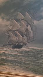 Schilderij van een Schip, Antiek en Kunst, Kunst | Schilderijen | Klassiek, Ophalen