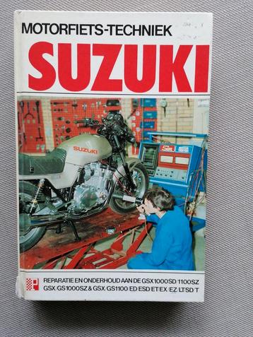 Suzuki GSX GS 1100 werkplaats boek