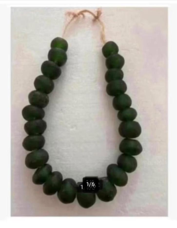 3 x ketting Ethiopië verschillende kleuren kralen, pr.p.st., Sieraden, Tassen en Uiterlijk, Kettingen, Nieuw, Overige materialen