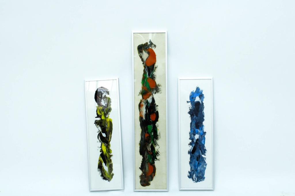 Schilderijen op glas, in aluminium lijst, Minder dan 50 cm, Gebruikt, 50 tot 75 cm, Ophalen of Verzenden