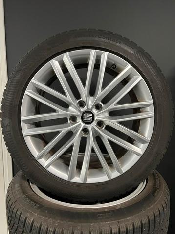 18 inch originele Seat Ateca velgen met winterbanden. beschikbaar voor biedingen