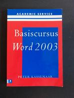 Basiscursus word 2003, Ophalen of Verzenden, Zo goed als nieuw