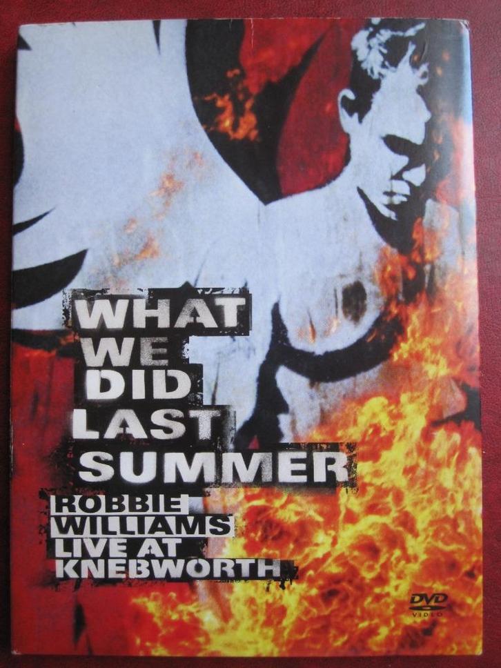 Robbie Williams - What we did Last Summer - Live at Knebwort, Cd's en Dvd's, Dvd's | Muziek en Concerten, Zo goed als nieuw, Muziek en Concerten