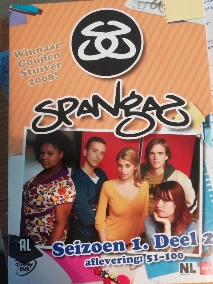 spangas ( box -seizoen 1 deel 2 ), Cd's en Dvd's, Dvd's | Tv en Series, Zo goed als nieuw, Alle leeftijden, Ophalen of Verzenden