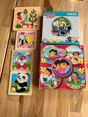 Diverse puzzeltjes beschikbaar voor biedingen