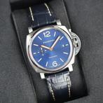 Panerai Luminor Due Titanium 42 (Zeer goed/ 2022), Overige merken, Leer, Staal, Polshorloge