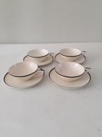 vier plateel zuid thee kop en schotels zie de fotos, Antiek en Kunst, Ophalen of Verzenden