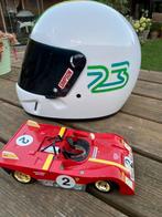 Racehelm apptio demo met ferrari 312p, Motoren, Overige merken, XL, Ophalen of Verzenden, Integraalhelm
