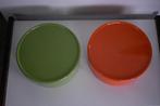 Mepal groen oranje paars koektrommel blauw eierdop emsa, Ophalen of Verzenden, Gebruikt, Overige stijlen