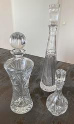 Drie karaffen, Antiek en Kunst, Antiek | Glas en Kristal, Ophalen