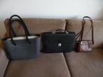 O-bag +Enrico benetti schoudertas+ Thiery mugler laptoptas, Ophalen, Gebruikt, Zwart, Handtas