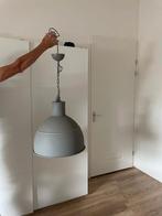 Mooie grijze industriële hanglamp, Ophalen, Zo goed als nieuw