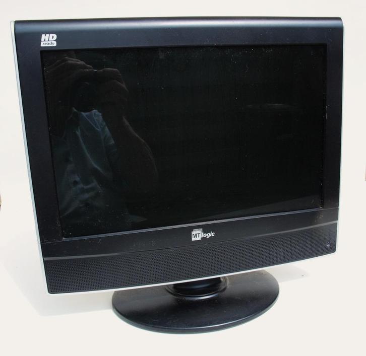MT logic HD-TV/Monitor met DVD player - LCD - ZGAN, Computers en Software, Monitoren, Zo goed als nieuw, 60 Hz of minder, HDMI