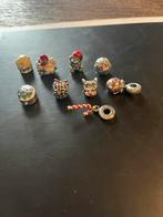 Pandora kerstbedels., Sieraden, Tassen en Uiterlijk, Overige merken, Overige materialen, Ophalen of Verzenden, Zo goed als nieuw
