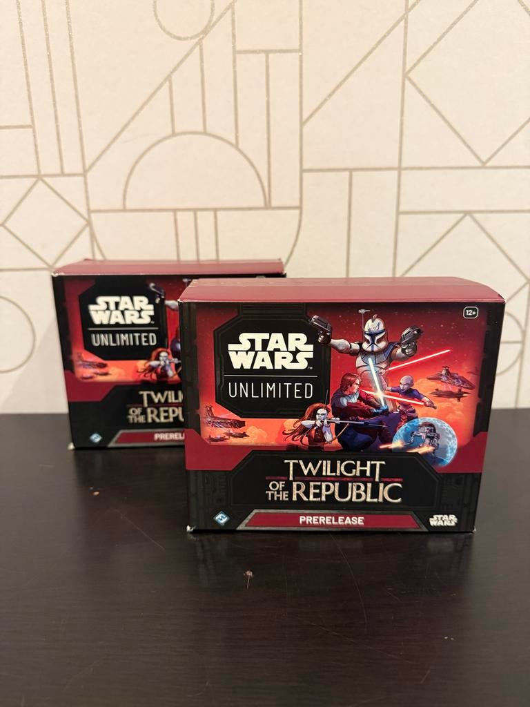 Star Wars Unlimited prerelease box 2x, Ophalen of Verzenden, Nieuw, Spel